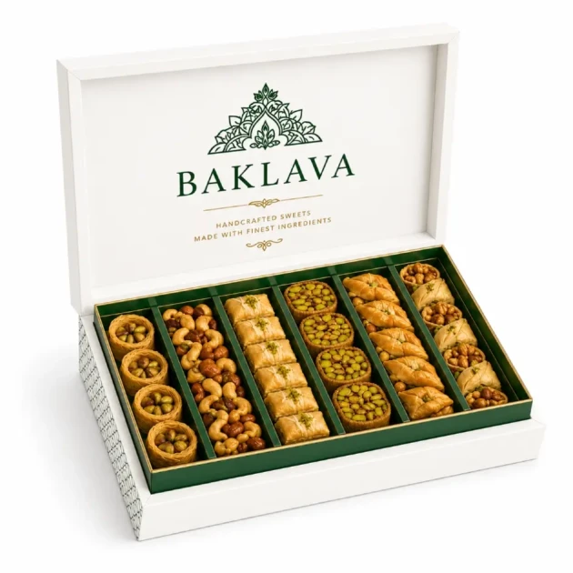 Custom Baklava Packaging Boxes